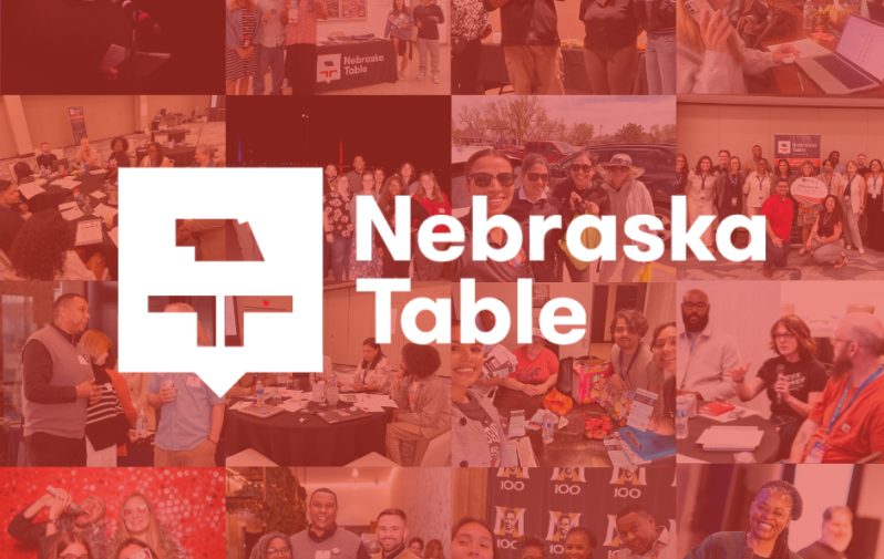 Nebraska Table Collage